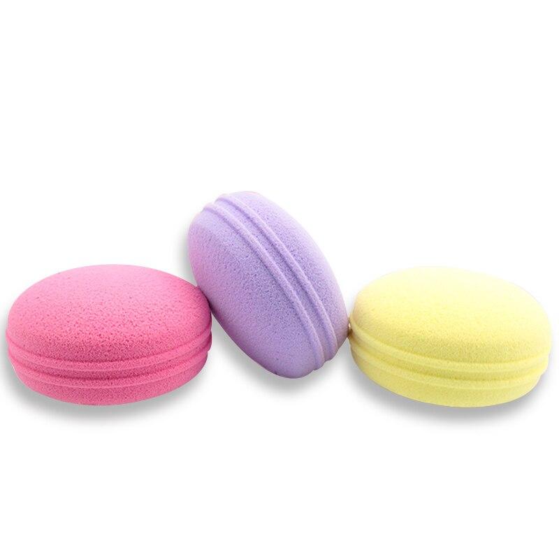 1 Pcs Macaron Makeup Puff Foundation Sponge Cosmetic Puff Smooth Beauty Cosmetic Sponge Puff Tools Makeup Accessories