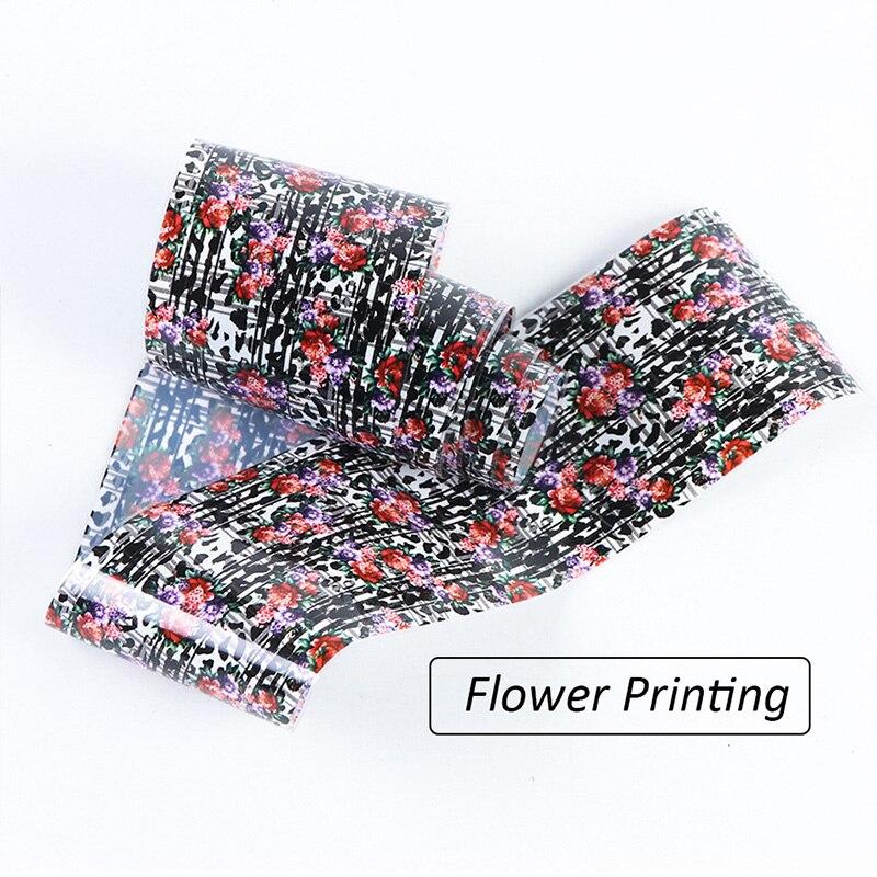 10Pcs/Box Nail Art Decorative Stickers Floral Lace Starry Sky Water Transfer Sticker Decals Nail Accessories
