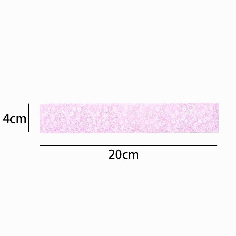 10Pcs/Pack Butterfly Floral Water Sexy Lace Wave Art Decoration Water Transfer Sticker Decals Nail Accessories