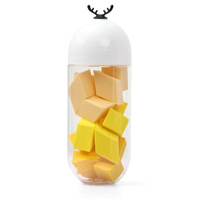 15Pcs Cute Deer Appearance Packaging Cosmetic Puff Powder Puff Makeup Sponges Makeup Blender Foundation Puff