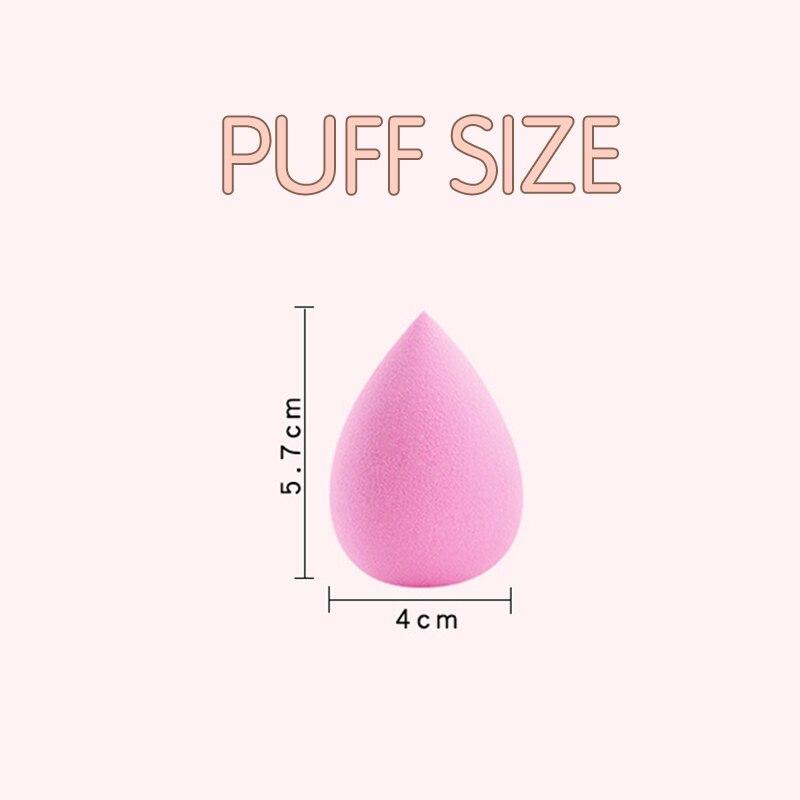 1Pcs Makeup Sponge 5 Different Color Sponge Beauty Foundation Blending Puff Flawless Makeup Sponges