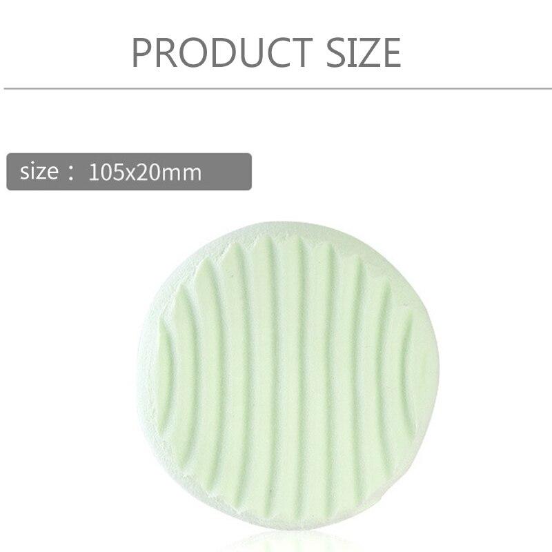 1Pcs Soft Wood Pulp Sponge Cellulose Compress Cosmetic Puff Facial Washing Sponge Face Care Cleansing Makeup Remover Tools