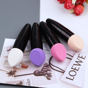 1Pcs Women Mushroom Head Foundation Powder Sponge Beauty Cosmetic Puff Face Makeup Brushes Tools with Handle