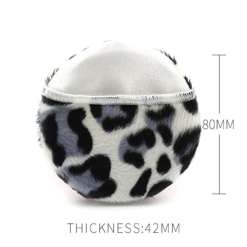 2/1 pcs Powder Puffs Leopard Comfortable Face Body Powder Puff Cosmetic Beauty Makeup Foundation Sponge Make Up Accessories