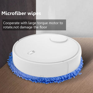 2 In 1 Automatic Sweeping Robot Spray Disinfection UV Sterilization USB Household Cleaning Machine Intelligent Vacuum Cleaners