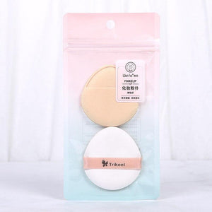 2Pcs Cosmetic Puff Soft Facial Beauty Sponge Powder Puff Pads Face Foundation Cosmetic Tool Make Up Tools