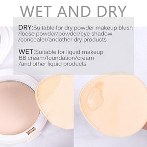 2Pcs Cosmetic Puff Soft Facial Beauty Sponge Powder Puff Pads Face Foundation Cosmetic Tool Make Up Tools