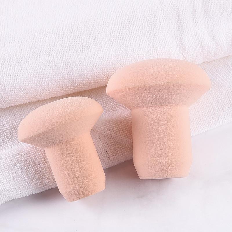 2Pcs/set Makeup Beauty Sponge Foundation Cosmetic Puff Smooth Face Contour Concealer Powder Make Up Tool