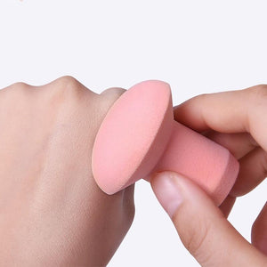 2Pcs/set Makeup Beauty Sponge Foundation Cosmetic Puff Smooth Face Contour Concealer Powder Make Up Tool