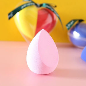 2pcs/set Makeup Sponge Heart-Shape Box Non-Latex Material Cosmetic Puff Powder Foundation Use Beauty Make Up Tools