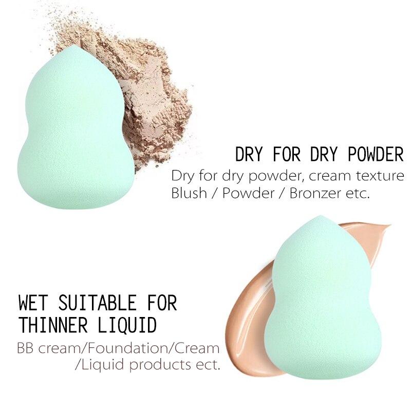 3Pcs/Set Beauty Make Up Sponge Face Foundation Powder Cream Blending Sponges Puff Soft Cosmetic Tools Make Up Accessories