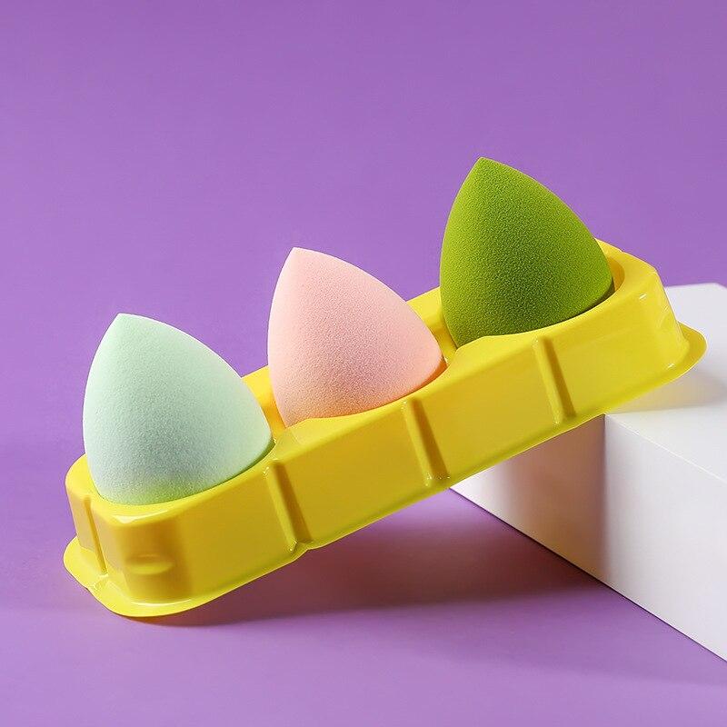 3Pcs/Set Beauty Make Up Sponge Face Foundation Powder Cream Blending Sponges Puff Soft Cosmetic Tools Make Up Accessories