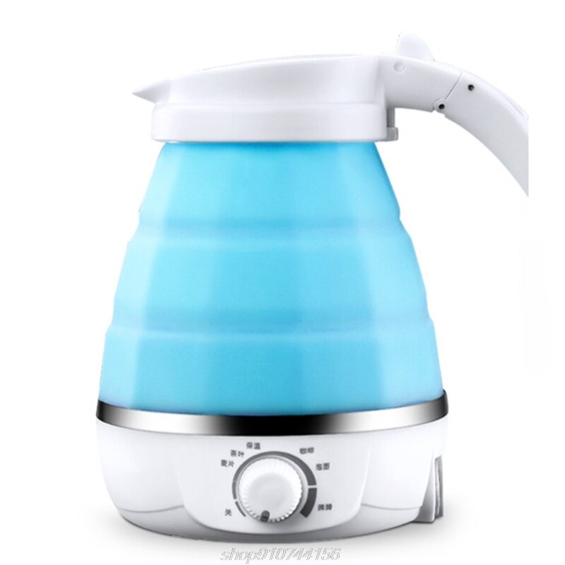 Portable Folding Electric Kettle 220V 850W Automatic Fast Boiling Kettle High Power Tea Bottle Safety Appliance M25 21 Dropship