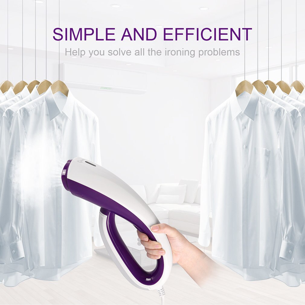 XG-AS02 Portable Lightweight 1000W US/UK/EU Plug Handheld Garment Steamer Ironing Machine for Travel Trip and Home Clothes